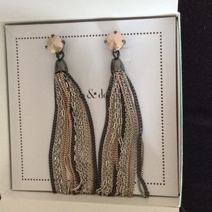 Fringe tassel earrings